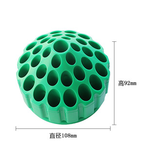 35 sta 35 delik döner Bur tutucu kutusu küçük dönen matkap ucu organizatör takı parlatma ve gravür araçları için - Product Image 2