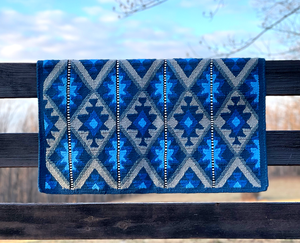 Couverture de selle occidentale en laine faite à la main Tapis d'équitation de qualité supérieure Couverture équestre personnalisée durable Produit de vente chaude Inde - Product Image 1