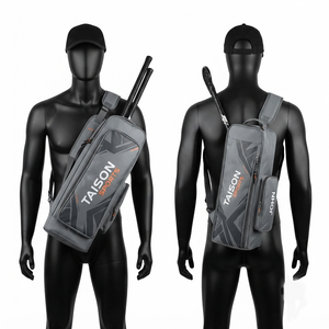 กระเป๋าใส่ไม้ฟลอร์บอล TAISON SPORTS รุ่นพรีเมียม 600D PU 420 GSM ความจุ 30-40 ลิตร สำหรับพิมพ์โลโก้แบบหลายแผงด้วยเทคนิคสกรีน - Product Image 3