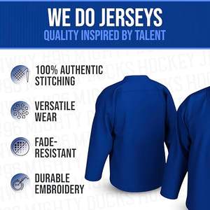 Meilleures ventes Maillot de hockey sur glace Sublimation 100% Polyester Maillot de hockey sur glace Hockey Pro - Product Image 3