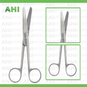 Ciseaux Fergusson manuels de haute qualité, plats et inclinés, 180 mm de long, en acier chirurgical inoxydable, poignée ergonomique, fabrication au Pakistan, OEM - Product Image 4