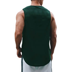 Summer Gym Clothing Fitness Hooded Tank Top <b>Men</b> Bodybuilding Stringer <b>Hoodie</b> Tanktop Workout Singlet <b>Sleeveless</b> Shirt - Product Image 2