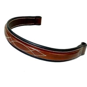 Ustomized-banda para cejas de cuero auténtico, banda para cejas de caballo en color negro o Avana - Product Image 3