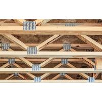 Placa Conectora de Acero Galvanizado para Estructuras, Placa de Unión de Madera de Alta Resistencia, Placas de Reparación para Construcción de Techos