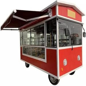 Gran oferta de camión de comida remolcable de acero inoxidable y aluminio/remolque de cocina móvil para Hotdog/helado al por mayor - Product Image 6