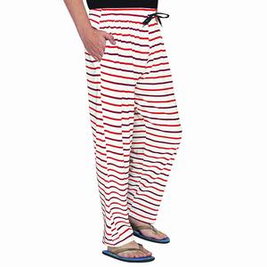 Wholesale Plaid <b>Men's</b> Pajama <b>Pants</b> Custom LOGO Drawstring Casual Flannel <b>Lounge</b> Trousers Sleep Bottoms with Pockets - Product Image 4