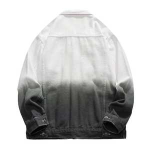 Chaqueta de mezclilla negra para mujer Pantalones vaqueros de moda Bolsillo Cierre de botón elegante Ropa de abrigo clásica para mujer Servicio OEM - Product Image 3