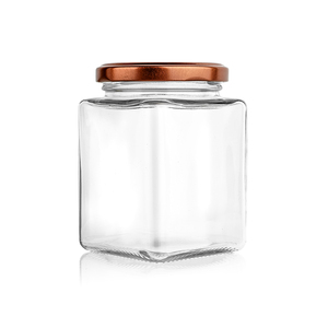 Vente en gros de pots en verre carrés vides pour miel, <span class=keywords><strong>confiture</strong></span>, etc. (100 ml, 250 ml, 380 ml) - Product Image 2