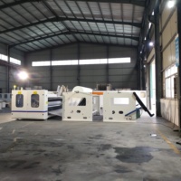 Máquina Rebobinadora de Papel Higiénico Automática de Alta Velocidad, Controlada por PLC, Tipo Pared