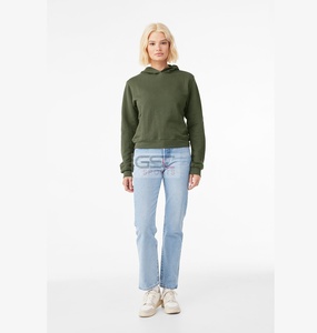 Sudadera con capucha informal para mujer, ropa con estampado liso de color liso, para gimnasio y entrenamiento, precio barato - Product Image 4