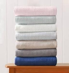 50*70 pulgadas 100% algodón suave Waffle Chenille tejido grueso mullido manta de punto tiro flecos sólido planta Animal motivo sofá - Product Image 6