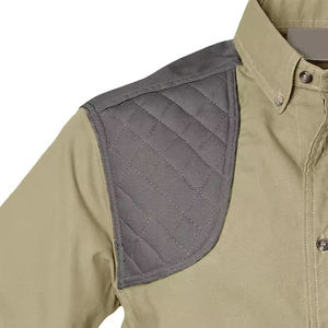 Camisa de Caza y Tiro para Hombre, Diseño Moderno, Manga Larga, Cierre de Botones, Talla Grande, Tejida, para Verano - Product Image 4