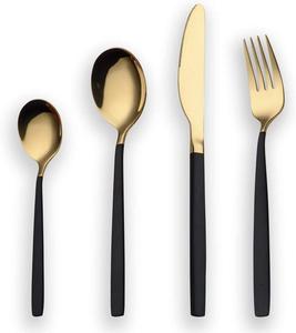 ชุดอุปกรณ์บนโต๊ะอาหารสแตนเลส,ชุดอุปกรณ์บนโต๊ะอาหารสเตนเลสสตีลเคลือบสีโรสโกลด์ - Product Image 3