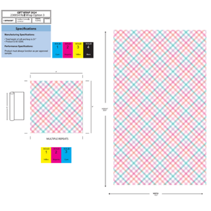 Películas de envoltura de patrón alfabético floral de alta calidad, envoltura de regalo de Boutique de Venta caliente hecha de papel y cartón - Product Image 2