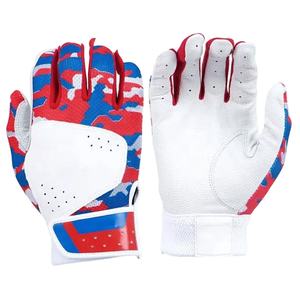 Vêtements professionnels de haute qualité conception Unique anti-dérapant batte de Baseball gants de frappe gants de Softball pour enfants jeune joueur - Product Image 6
