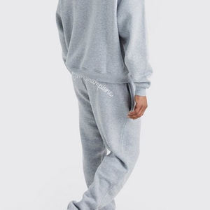 Conjuntos de Sudadera y Pantalones Deportivos con Estampado Digital, Poliéster/Algodón, Bordado 3D y Diseños con Cuentas - Product Image 5