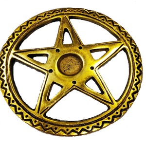 Quemador de incienso de forma redonda y difusor de aromaterapia de plata y oro para decoración del hogar Precio DE EXPORTACIÓN DE LA India - Product Image 2