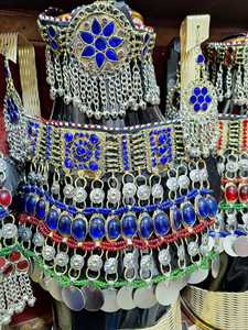 Nouveau à la mode léger afghan Kuchi Vintage ensembles de bijoux 100% exportation qualité Vintage Style collier boucle d'oreille ensembles de bijoux - Product Image 5