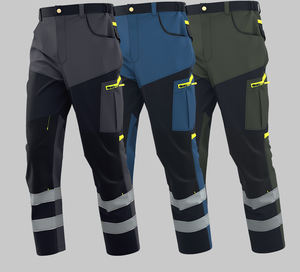 Protection personnelle de haute qualité Pantalon de travail résistant à la déchirure Pantalon imperméable haute visibilité Pantalon de sécurité réfléchissant - Product Image 6