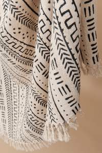 De algodón manta venta al por mayor de textiles para el hogar tejida a mano india manta - Product Image 5