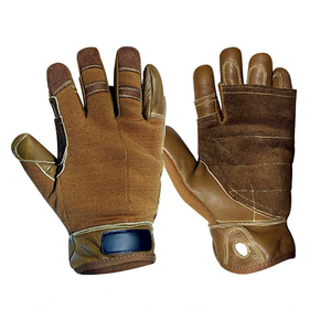 Gants anti-dérapants légers coupe-vent d'assurage Crag respirants évacuant l'humidité et gants de corde confortables à séchage rapide - Product Image 4