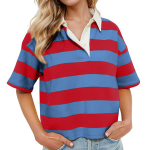 Camisetas Casuales de Alta Calidad para Mujer, Transpirables, Ecológicas, Solo Decoración, Servicio OEM, Nueva Llegada - Product Image 1