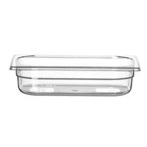 Gastronorm 1/4 HENDI Profi Line <b>Food</b> <b>Storage</b> <b>Container</b> Transparent 265x162x(H)65mm GN 1/4 1.8L - Product Image 1
