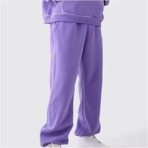 Ensemble de survêtement décontracté pour homme à capuche, grande taille, 100% coton, respirant, vêtements de jogging et d'entraînement, imprimé tendance, vente chaude pour l'hiver - Product Image 3