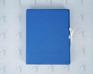 <b>A4</b> Exacompta Type Elastic <b>Folder</b> Portable Office <b>Document</b> File with 3 Flaps Every Celebration Special Moments - Product Image 1