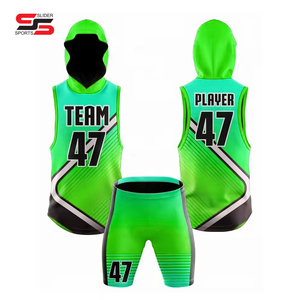 Hommes et femmes enfants Uniforme de football à sublimation 7V7 Uniforme de compression personnalisé Uniforme de jeu 7on7 Shorts extensibles OEM - Product Image 4