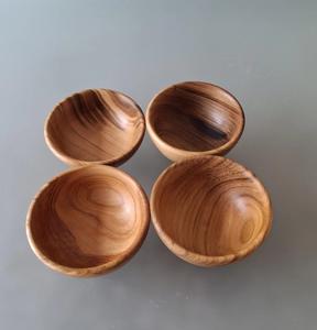 ชามไม้ชามสลัดอาหารทำจากไม้ธรรมชาติเป็นมิตรกับสิ่งแวดล้อมเลือกขนาดและโลโก้ได้ตามต้องการ - Product Image 2
