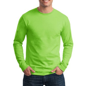 เสื้อสเวตเตอร์คอกลมแขนยาวสำหรับผู้ชายเสื้อสเวตเชิ้ตคอกลมแขนยาวสำหรับผู้หญิงสีเขียวออกแบบโลโก้ได้ตามต้องการ - Product Image 6