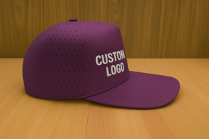 Chapeaux de baseball à logo personnalisé Casquette 6 panneaux pour hommes OEM en sergé de coton ou polyester Ajustable sans broderie Maquette Vietnam - Product Image 2