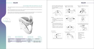 Collarín Cervical Ajustable con Material de Poliéster y Viscosa/Plástico, Garantía de 2 Años, Soporte de Cuello para Primeros Auxilios y Emergencias - Product Image 4