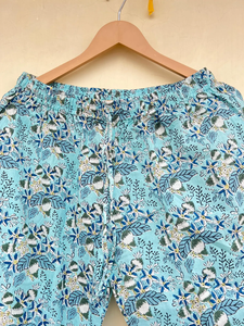 Conjunto de pijama indio Conjunto de ropa de fiesta de algodón Pantalón con camisa Ropa de mujer - Product Image 3