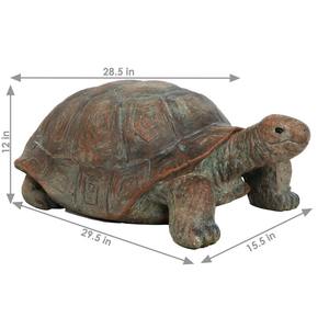 Figura de tortuga de bronce, adorno de jardín, portátil, sólido, hecho a mano, tortuga antigua, figura de granja, precios baratos - Product Image 3