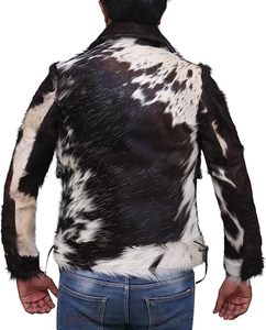 แจ็กเก็ตขนวัวแท้สำหรับผู้ชายใส่สบายหลากสีมาใหม่ทันสมัยพร้อมแจ็กเก็ตขนวัวแท้สำหรับผู้ชาย - Product Image 2