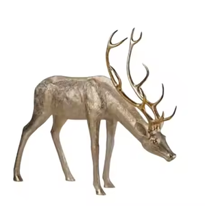 Sculpture Ornament Set of Three Aluminium Home Decorative <b>Objects</b> and Sculptures for Metal Decoration - Product Image 4