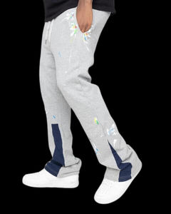 2025 hombres de algodón cálido invierno Joggers Casual Oversized Streetwear deportes pista pantalones de chándal - Product Image 2