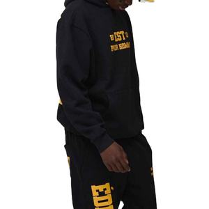 Dernier design, survêtement pour homme de haute qualité, personnalisé, séchage rapide, avec logo personnalisé, style streetwear, impression en relief - Product Image 2