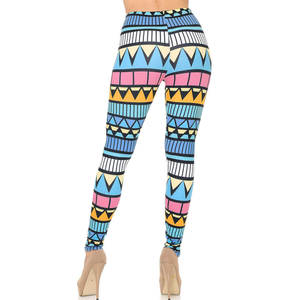 Leggings sublimés avec logo personnalisé Collants de fitness Vêtements de sport imprimés pour femmes Legging en coton pour le sport - Product Image 6