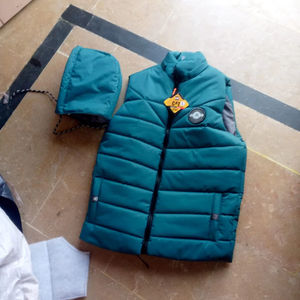 Veste matelassée unisexe de haute qualité avec logo personnalisé - Product Image 1