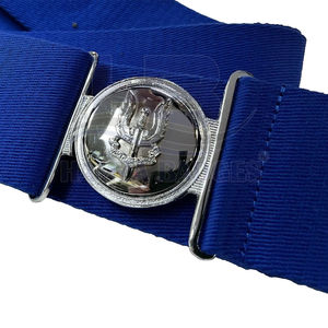 High Quality Comfortable Cotton Nylon Polyester <b>Belt</b> Lightweight Stable Secure Closure Stripes Design Personal Defense Equipment - Product Image 6