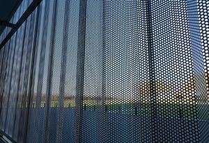 Panneau d'écran de qualité assurée pour grille de haut-parleur en métal/tôle perforée/perforation en métal noir - Product Image 5