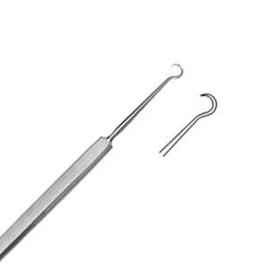 Retractor Quirúrgico Premium Frazier Dura Hook de Acero Inoxidable Manual para Procedimientos de Neurocirugía Reutilizable Autolimpiante - Product Image 6