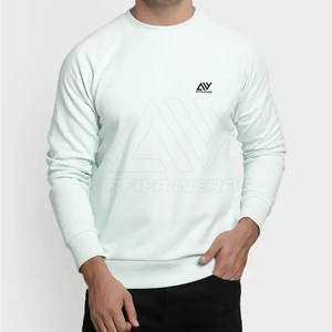 Venta caliente 100% sudaderas con capucha de invierno de algodón para hombres Diseño de logotipo personalizado Patrón sólido Sudadera térmica Durable Plain Dyed Technics - Product Image 5