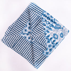 Bandana en coton imprimé floral, écologique, respirant, couvre-chef carré, streetwear, mode, festivals, événements, fournisseur en gros - Product Image 3