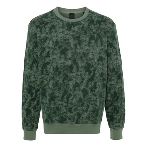 Sudaderas informales de peso pesado para hombre OEM Diseño de lavado ácido Estilo de invierno Tela Top Poliéster Algodón Sudaderas OEM - Product Image 1