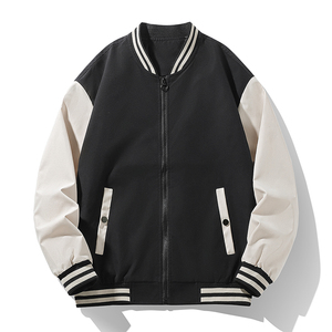 Venta al por mayor 2025 Nueva Llegada OEM Alta Calidad 100% Lana Personalizable Cuello Alto Logotipo Frontal Deportivo de Invierno Béisbol Universitario para Hombre - Product Image 6