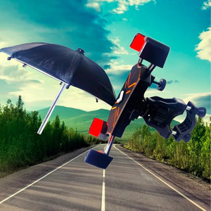 Support de téléphone portable pour moto avec mini-parapluie - Couleurs assorties - Product Image 4
